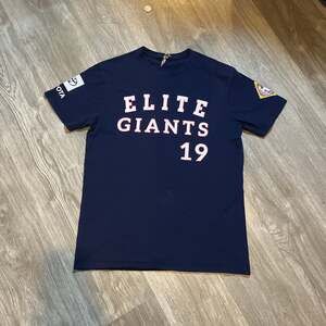Nashville Elite Giants Negro Baseball League Tribute Navy T-Shirt